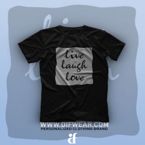 تیشرت Live, Laugh, Love