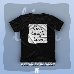 تیشرت Live, Laugh, Love
