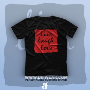 تیشرت Live, Laugh, Love