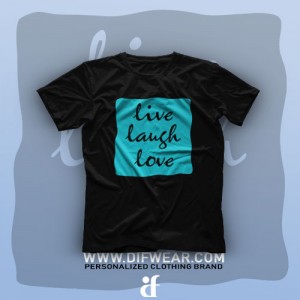 تیشرت Live, Laugh, Love