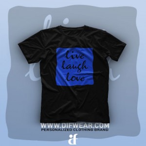 تیشرت Live, Laugh, Love