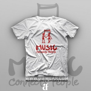 تیشرت Music Connects People