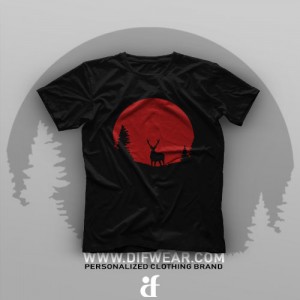 تیشرت Night Deer #1