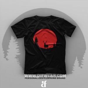 تیشرت Night Deer #1