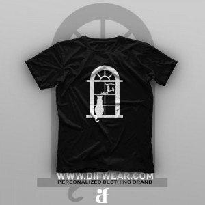 تیشرت Window and the Cat #2