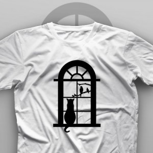 تیشرت Window and the Cat #2