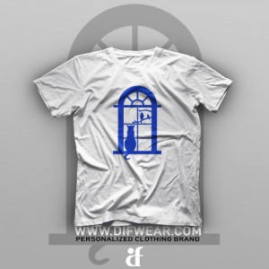 تیشرت Window and the Cat #2