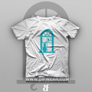 تیشرت Window and the Cat #2
