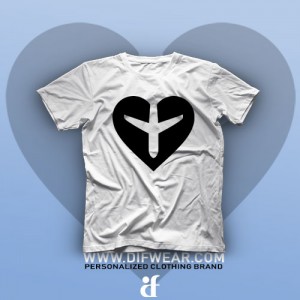 تیشرت Love Plane #1