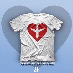 تیشرت Love Plane #1