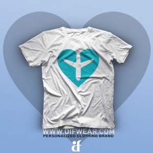 تیشرت Love Plane #1