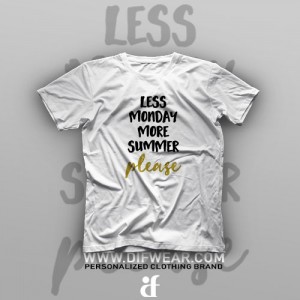 تیشرت Less Monday #1