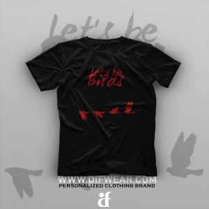 تیشرت Let's Be Birds