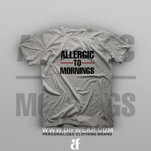 تیشرت Alergic to Mornings #1
