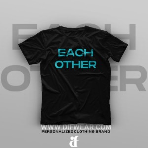 تیشرت Made For Each Other #B