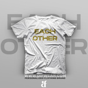تیشرت Made For Each Other #B