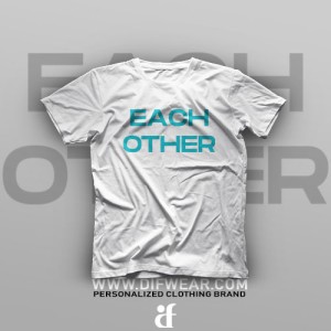 تیشرت Made For Each Other #B