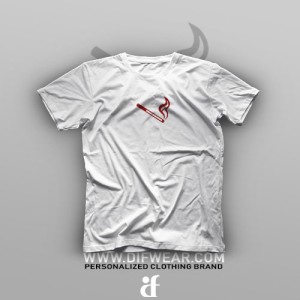 تیشرت Cigarette And Lighter #A