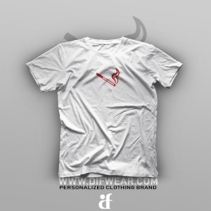 تیشرت Cigarette And Lighter #A