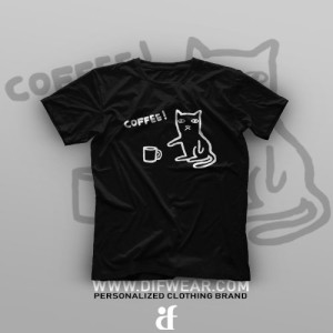 تیشرت Cat's Coffee