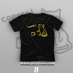 تیشرت Cat's Coffee