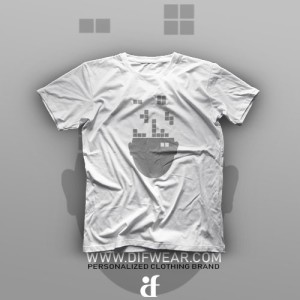 تیشرت Tetris Head