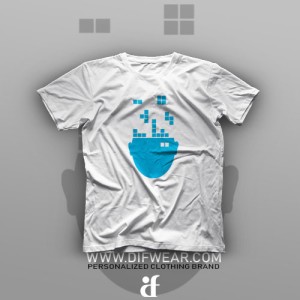 تیشرت Tetris Head