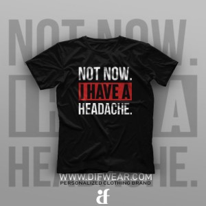 تیشرت Not Now #1