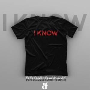 تیشرت Love and Know #A