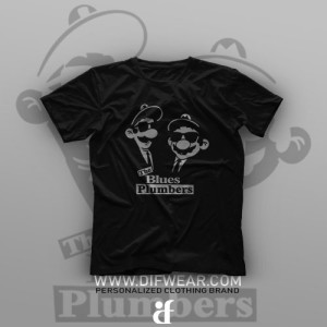 تیشرت Mario and Blue Brothers