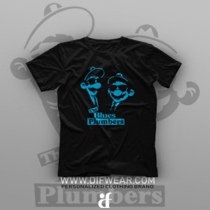 تیشرت Mario and Blue Brothers