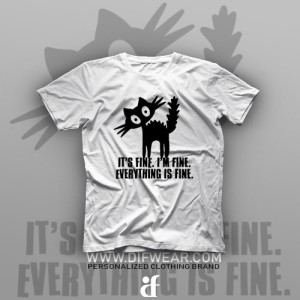 تیشرت I'm Fine #17