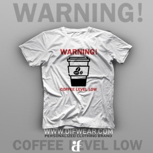 تیشرت Coffee Level Low