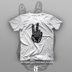 تیشرت Peace and Love