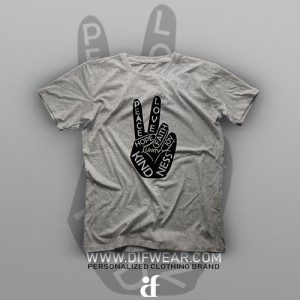تیشرت Peace and Love