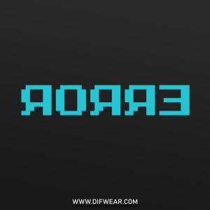 تیشرت Error #3