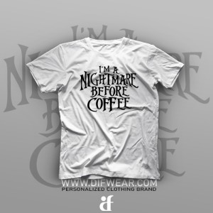 تیشرت Nightmare Before Coffee