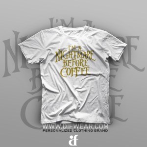تیشرت Nightmare Before Coffee