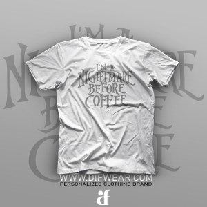 تیشرت Nightmare Before Coffee
