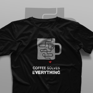 تیشرت Coffee Solves Everything
