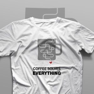 تیشرت Coffee Solves Everything