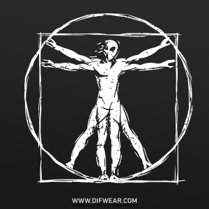 تیشرت Leonardo Da Vinci vs. Alien