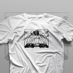 تیشرت Leonardo Da Vinci vs. DJ