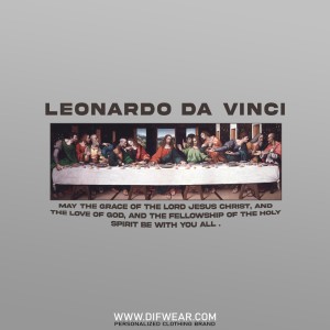 تیشرت Leonardo da Vinci #4