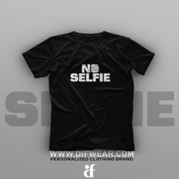تیشرت No Selfie