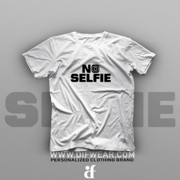 تیشرت No Selfie