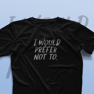 تیشرت Prefer Not To
