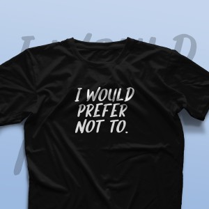 تیشرت Prefer Not To