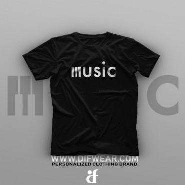تیشرت Logo Art: Music #4