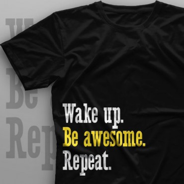 تیشرت Wake Up, Repeat #1